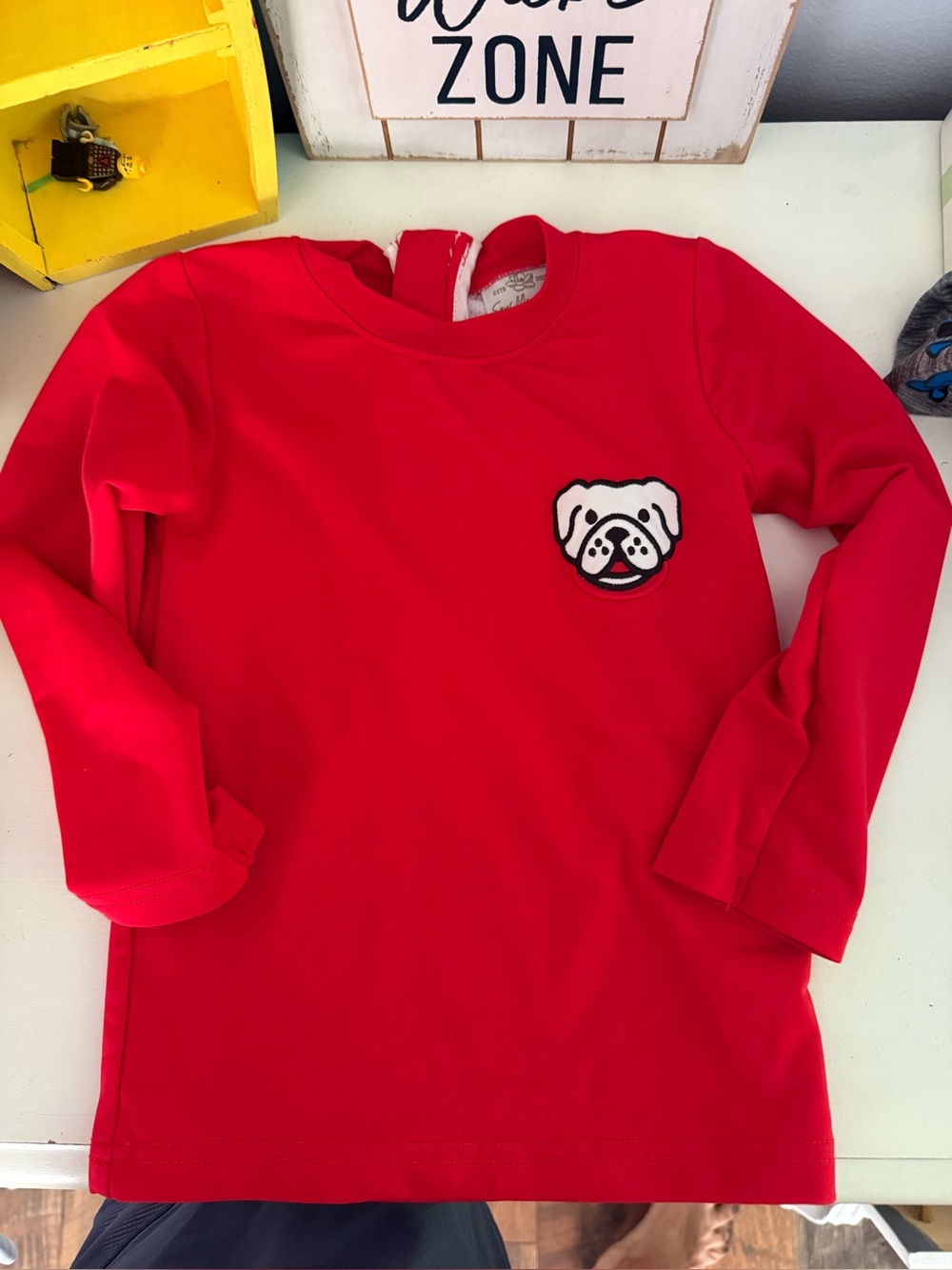 See Magnolias Georgia Bulldogs Rashguard